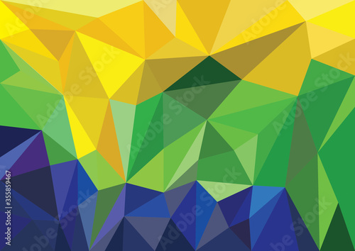  background in Brazil flag