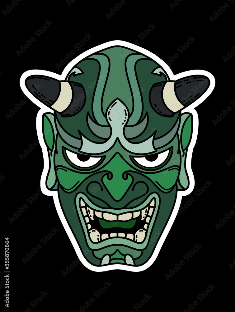 vector illustration of an abstract skull vector illustration of an abstract skull