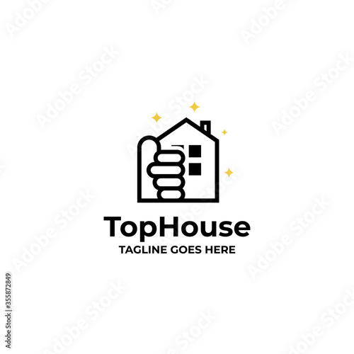 top best house logo icon vector template
