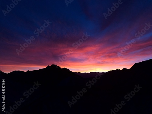 Sunset at Golden Canyon, Death Valley National Park, NV, USA © Parichat