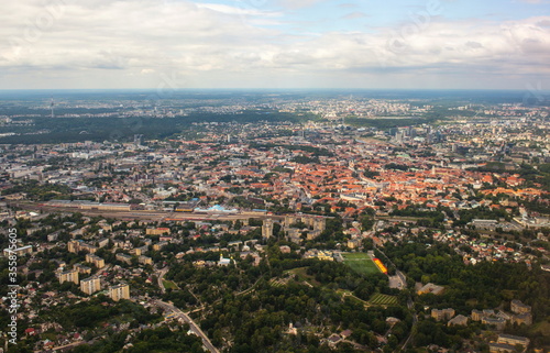 Aerial view of Vilnius © vladuzn