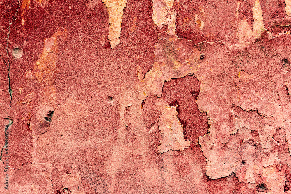 Pink cement wall texture for background and design art work Pink cement wall texture for background and design art work
