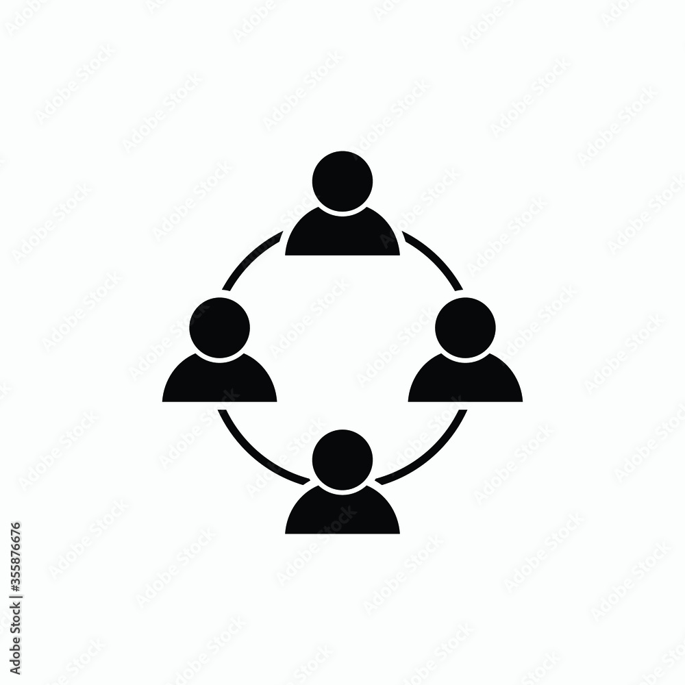 team icon vector team icon vector