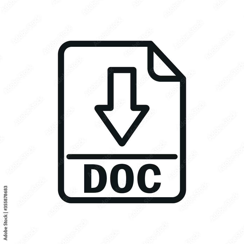 File icon vector. Document icon illustration File icon vector. Document icon illustration