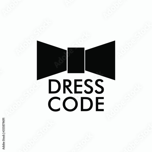 dress code icon vector