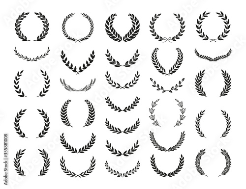 award wreaths golden22