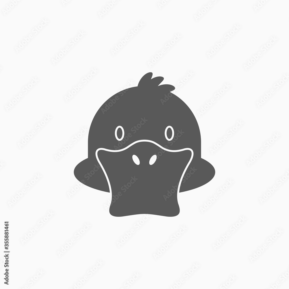 duck icon, duckling vector, drake illustration, animal icon duck icon, duckling vector, drake illustration, animal icon