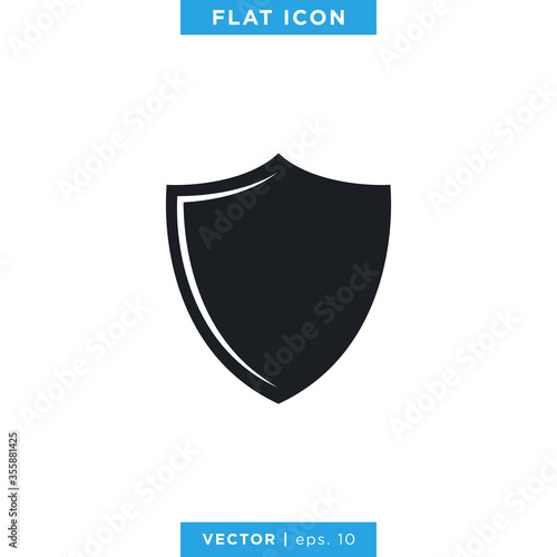 Free Download Shield icon vector logo design template. - GFXLoad