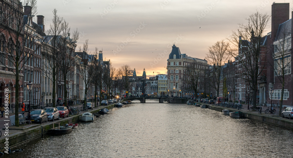 Fototapeta premium Amsterdam