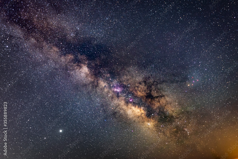 Fototapeta premium Milky way