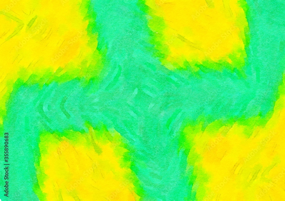 Obraz premium Watercolor paper background. Abstract Painted Illustration. Brush stroked painting. 