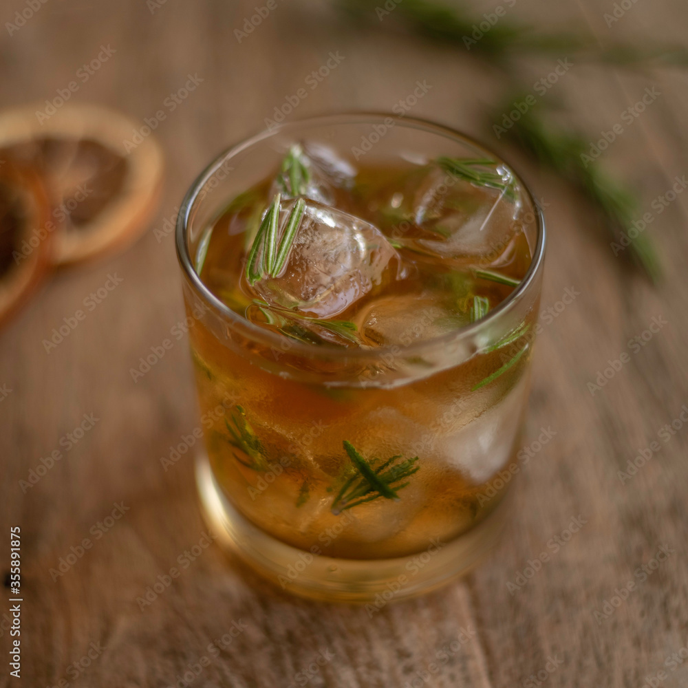 glass of iced tea glass of iced tea