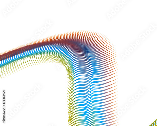 Abstract background blend wave line design for Wallpaper, Banner, Background, Card, Book Illustration, landing page