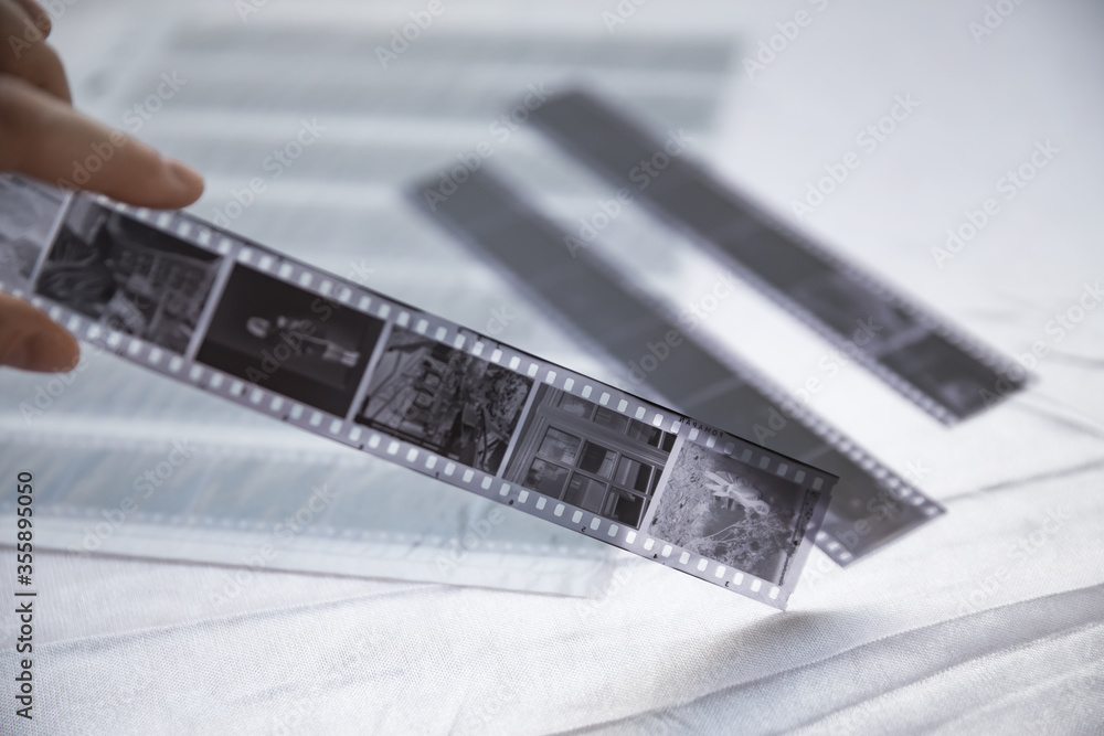 Foto de Film photography special archival envelope slips for negative