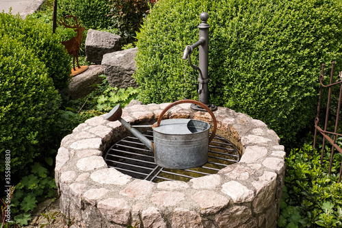 old well in the garden
