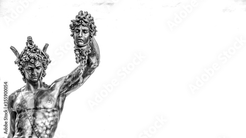 Perseus with the Head of Medusa in Florence photo