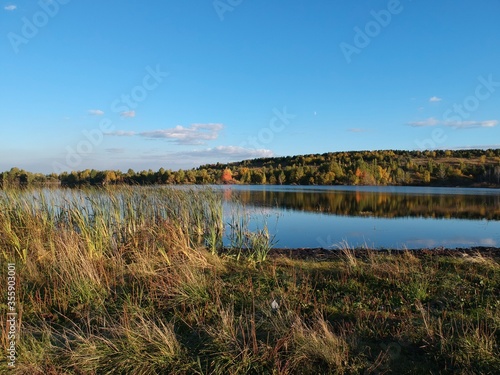 Aktash Lake near Kiselevsk City