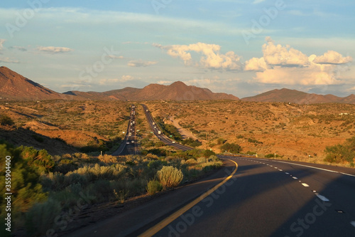 Road to Grand Canyon national park