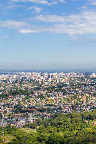 Porto Alegre city from Morro Santana mountain © lisandrotrarbach