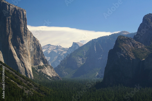 Glacier view point with half dome, Yosemite