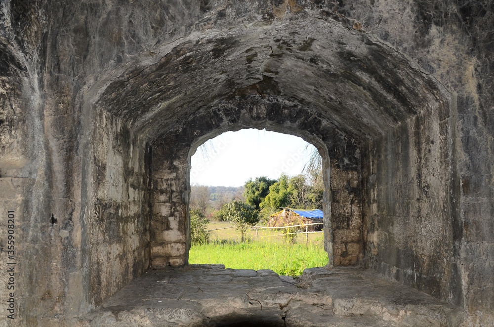 Obraz premium Old Ruins of A Church
