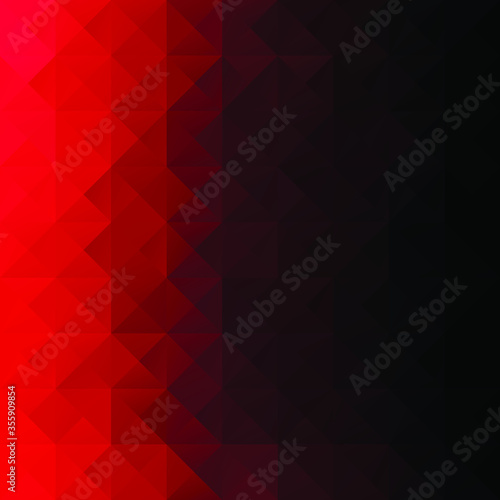 Red Grid Mosaic Background, Creative Design Templates