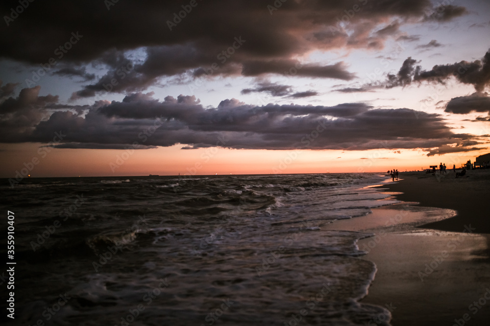Obraz premium Fort Morgan, Alabama coastline