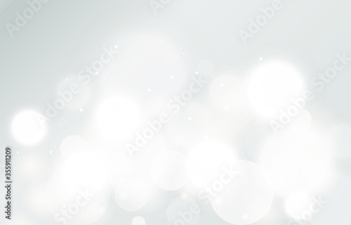 Bokeh background. Soft light effect wallpaper. Abstract background bokeh blurred. Shiny bokeh light effect. Vector illustration.