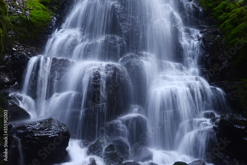 Fairy Falls in Columbia Gorge Oregon © porbital