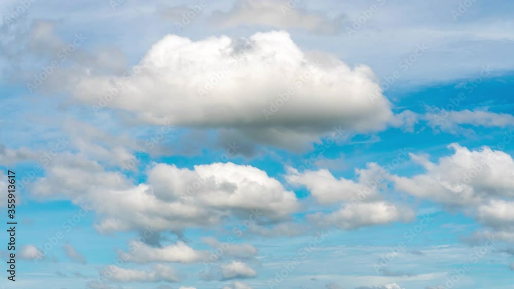 Time lapse of beautiful blue sky with clouds background. Fluffy white clouds in the sky, beautifully swaying. weather nature
Time lapse of beautiful blue sky with clouds background. Fluffy white clouds in the sky, beautifully swaying. weather nature
