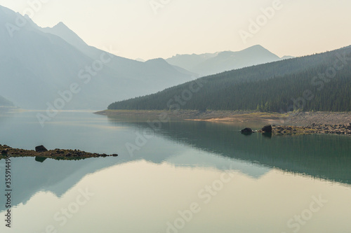 maligne lake views, Jasper national Park, Alberta, Canada © fruttuoso