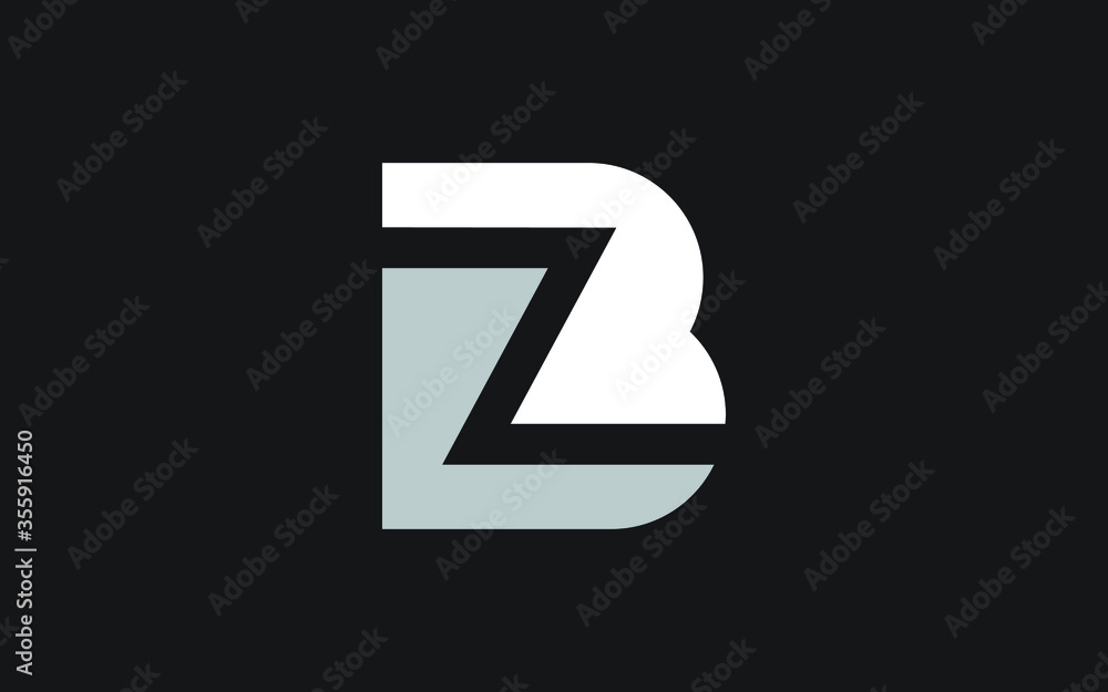 BZ or ZB Letter Initial Logo Design, Vector Template BZ or ZB Letter Initial Logo Design, Vector Template