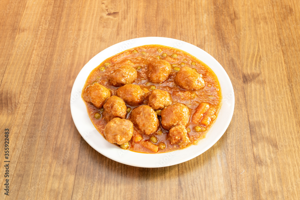 Meatballs in sauce image Meatballs in sauce image