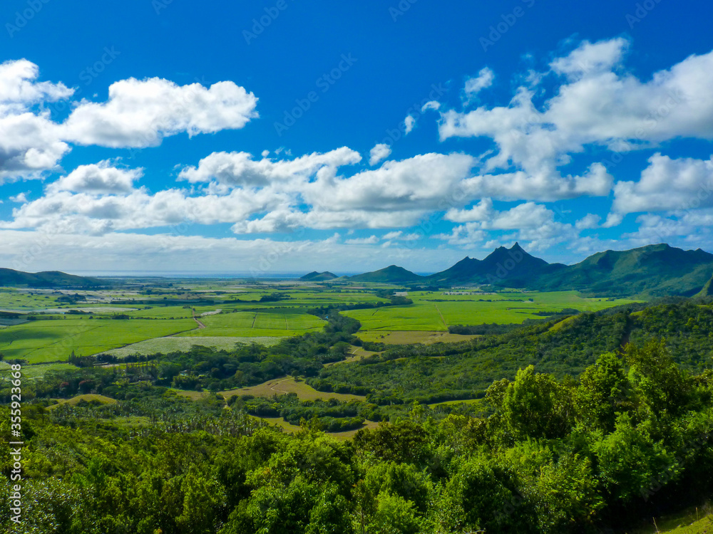 View at Domaine de l'Etoile Leisure Park, Mauritius island