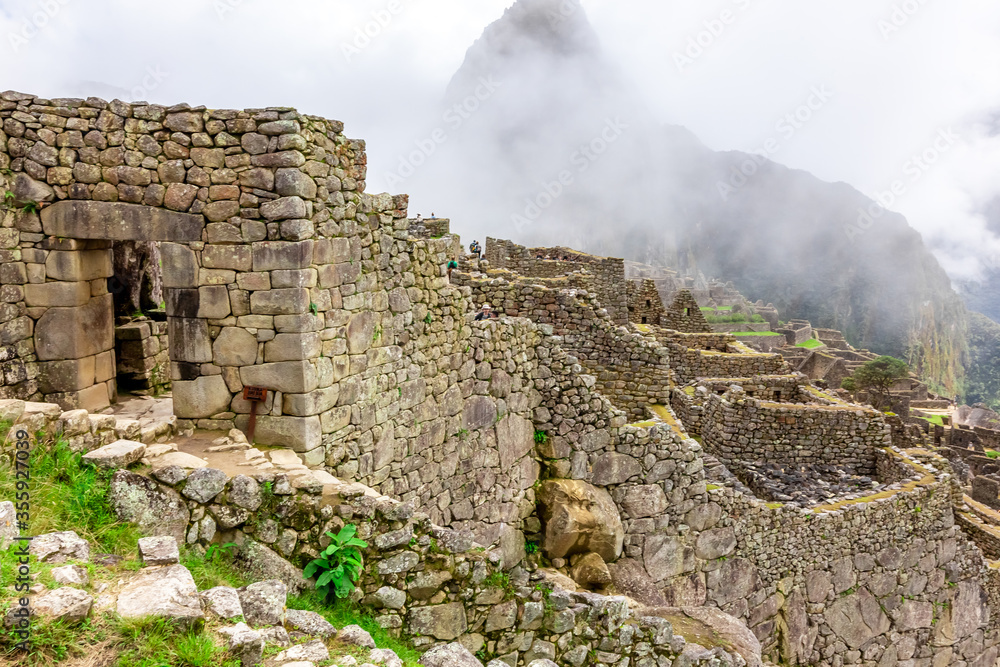 Machu Picchu, a Peruvian Historical Sanctuary and a UNESCO World Heritage Site. One of the New Seven Wonders of the World