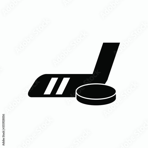hockey icon vector