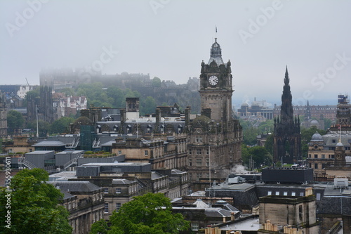 Vue panoramique Édimbourg Écosse Royaume-Uni © Marc