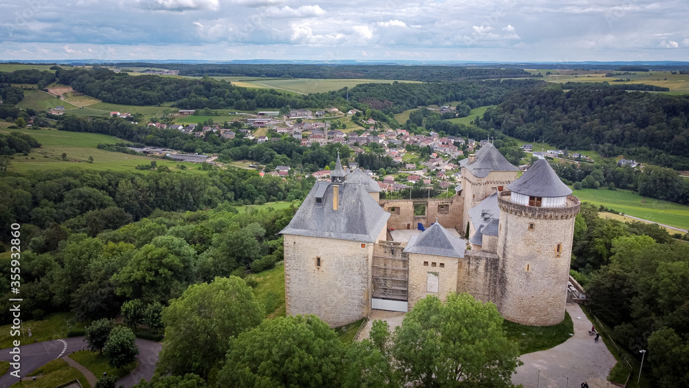 Chateau de Malbrouck par drone