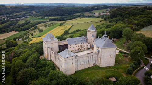Chateau de Malbrouck par drone