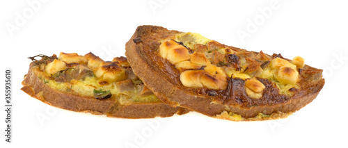 sandwich, pizza on a white background, isolated.