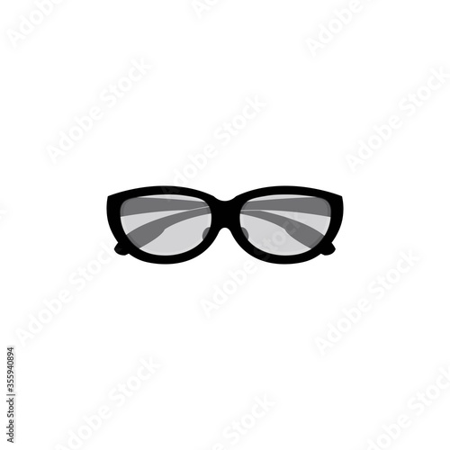 spectacles icon logo vector
