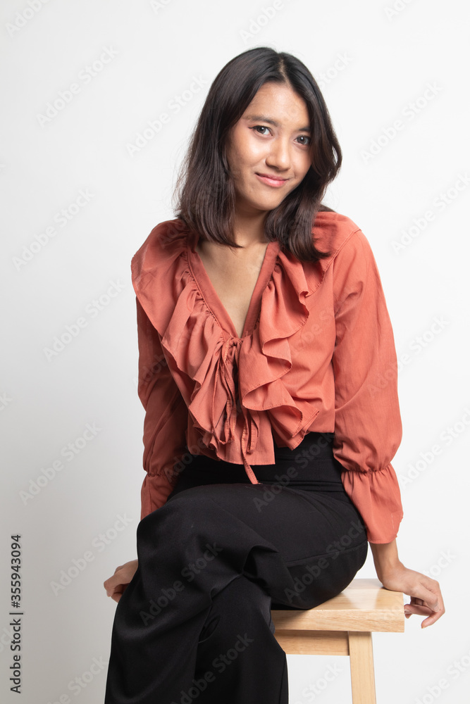 Portrait of beautiful young Asian woman Portrait of beautiful young Asian woman