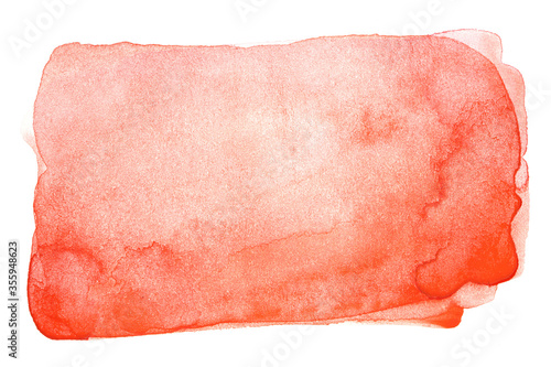 watercolor stain texture red
