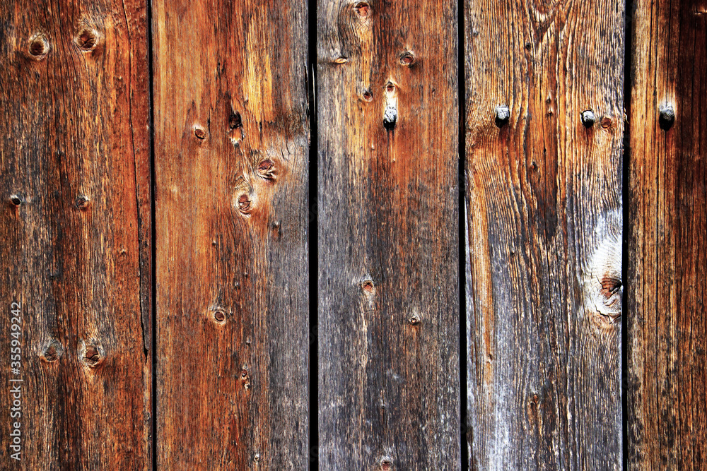 Naklejka premium old vintage rustic grunge wood surface