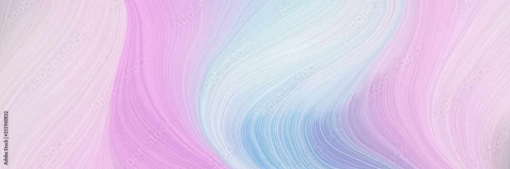 Fototapeta premium soft abstract artistic waves graphic with modern soft swirl waves background design with lavender, plum and light pastel purple color