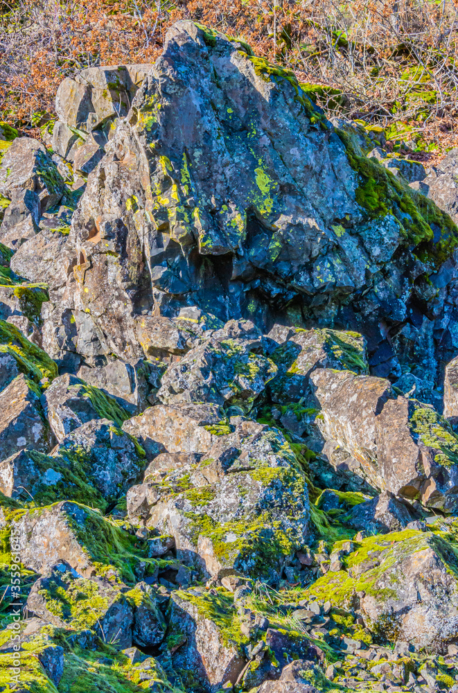 Basalt-rocks
