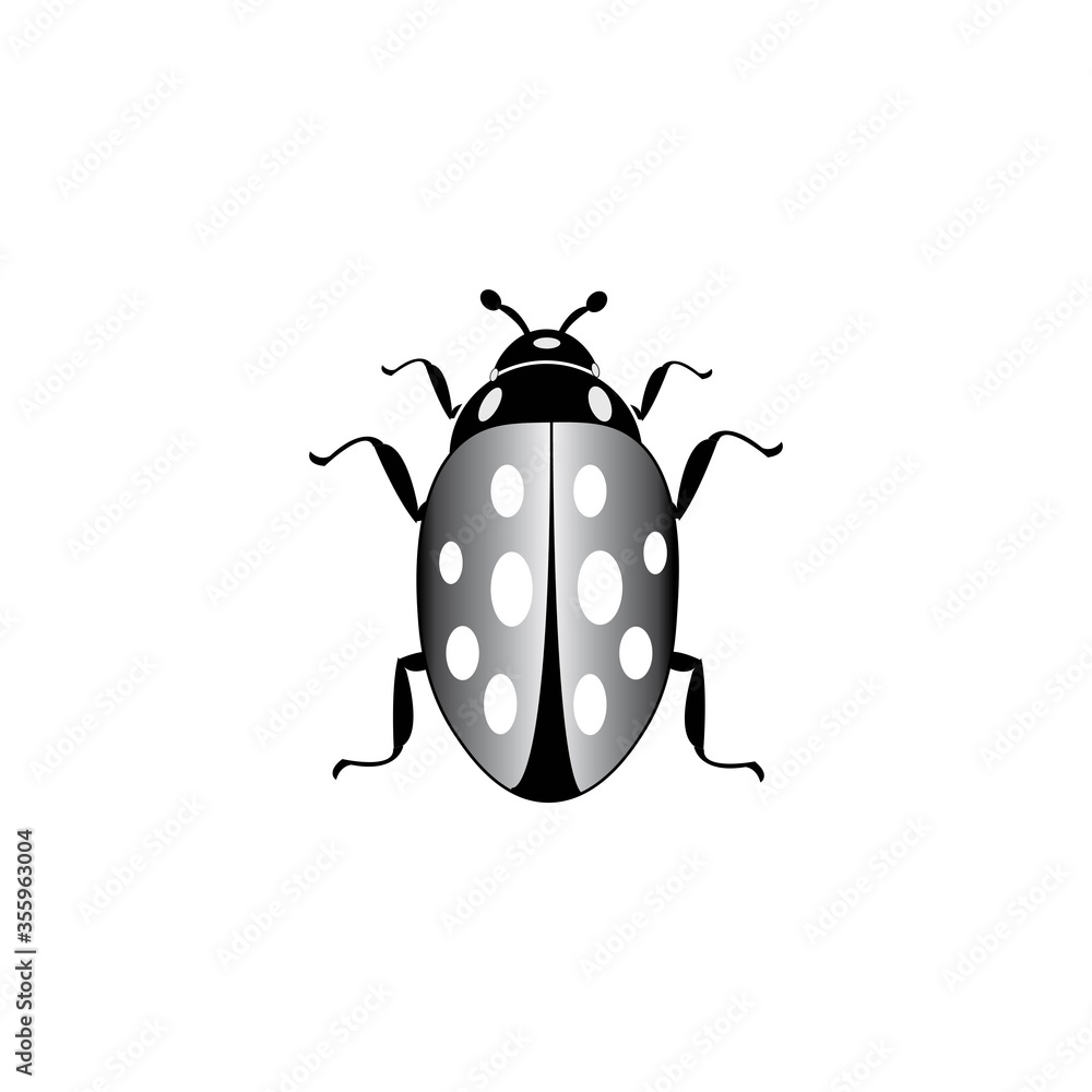 beetle icon logo vector beetle icon logo vector