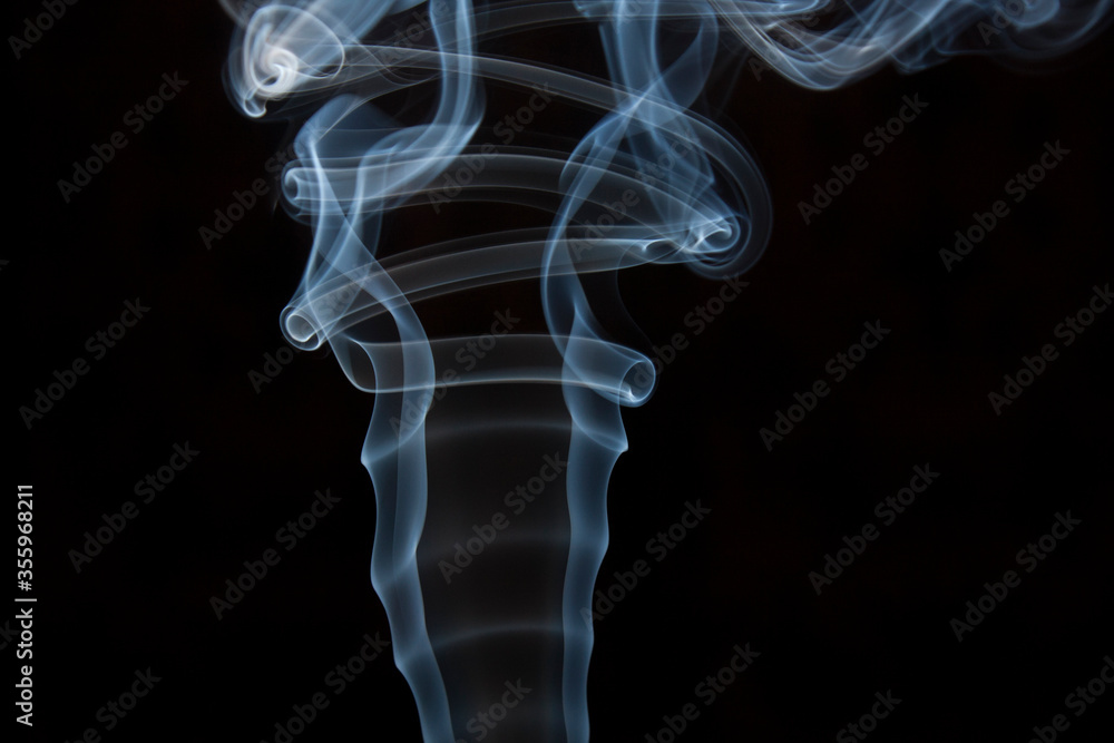 blue smoke on black background blue smoke on black background