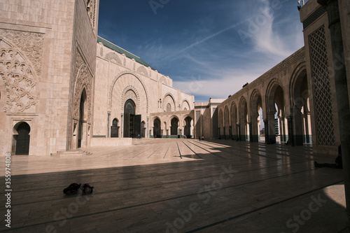 Fototapeta Naklejka Na Ścianę i Meble -  Mosquée Hassan II in Casablanca Morocco