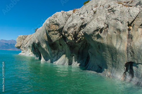 Catedreles de Marmol  Lago General Carrera  Regin de Aisen  Marmol  roca photo